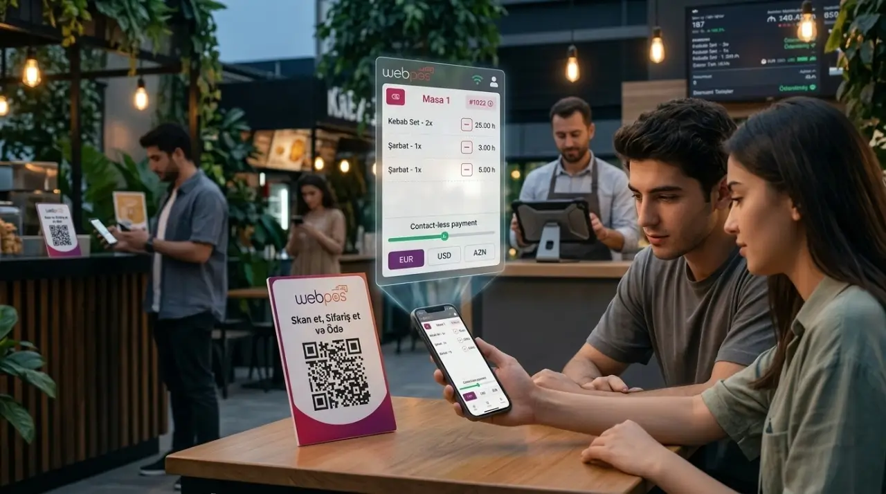 Sistema rapido di Menu QR